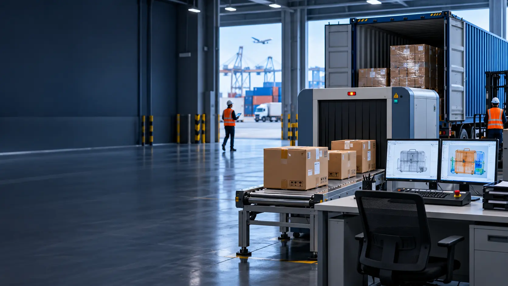 Cargo inspection and logistics coordination